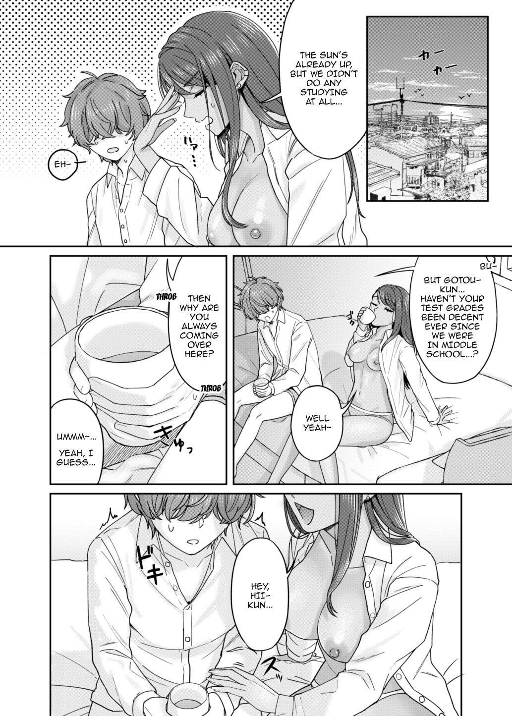 Hentai Manga Comic-Story About A Secret Study Session With My Black Gyaru Childhood Friend-Read-27